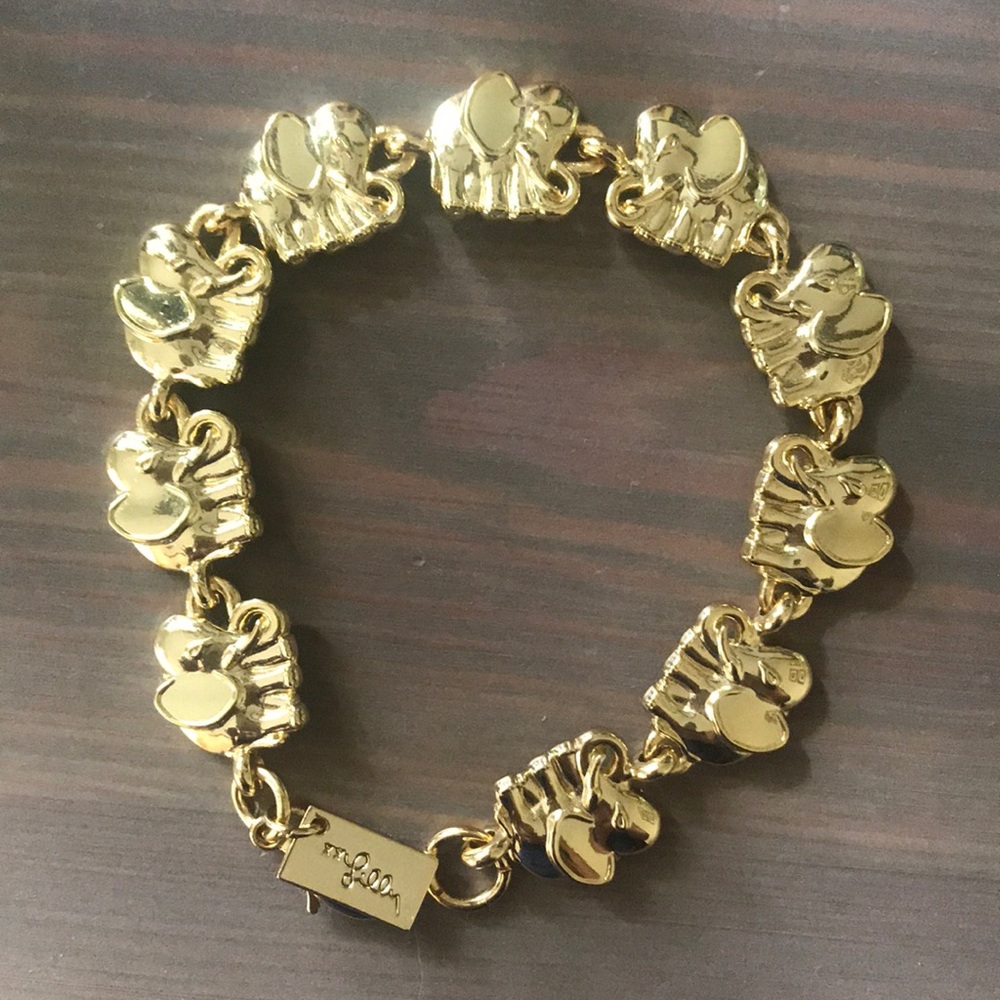 Lilly Pulitzer Elephant Bracelet NWOT